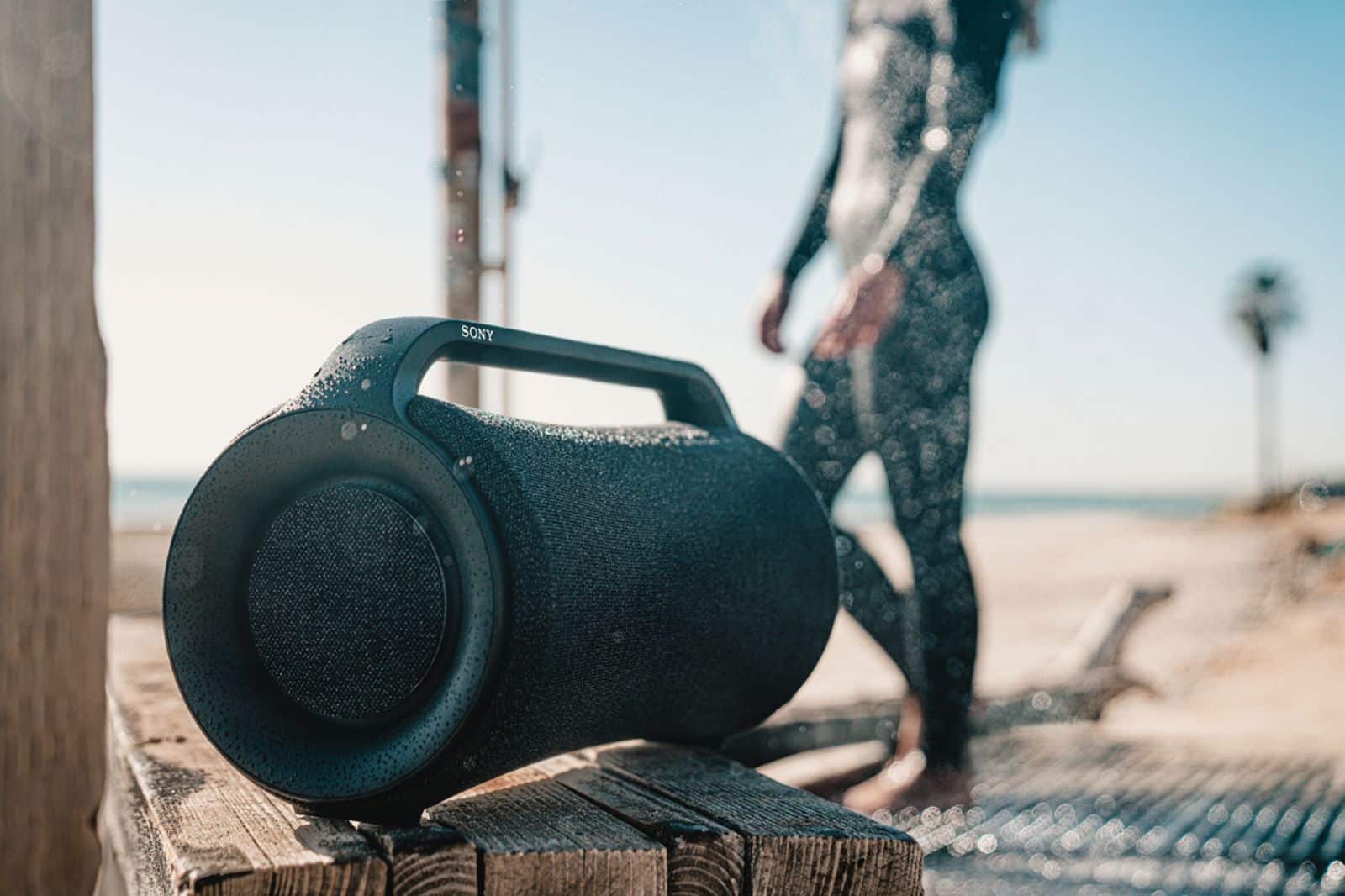 Alt View 22. Sony - XG500 Portable Bluetooth Speaker - Black.