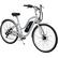 Front. Huffy - Everett Women's Comfort eBike w/25 mi Max Operating Range & 20 mph Max Speed - Matte Silver.