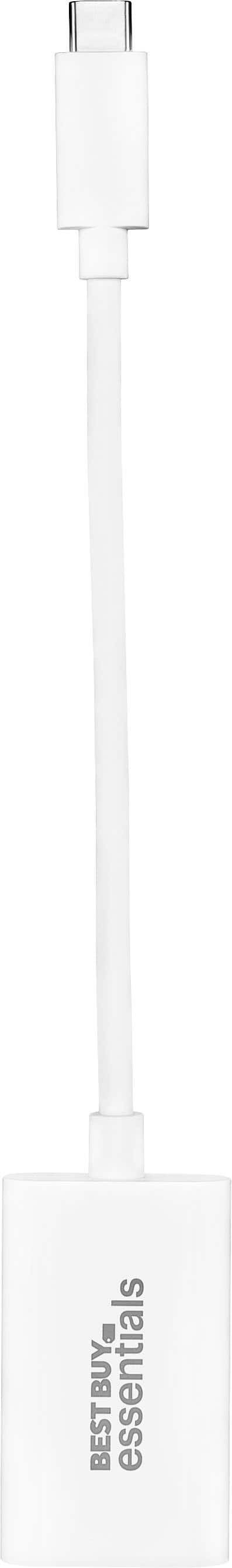 Alt View 14. Best Buy essentials™ - USB-C to HDMI Adapter - White.