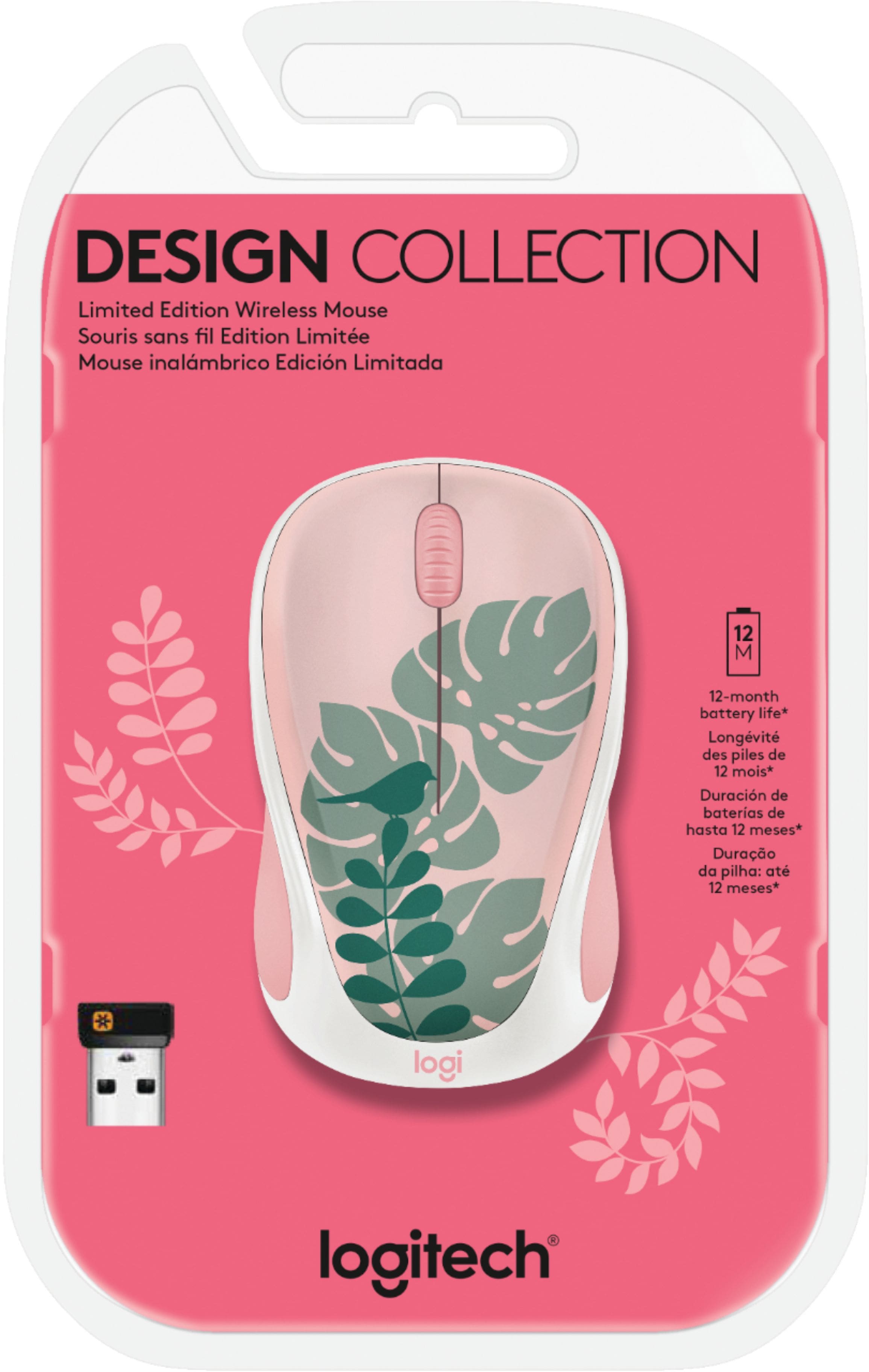 The text on the image reads: "Design Collection Limited Edition Wireless Mouse."