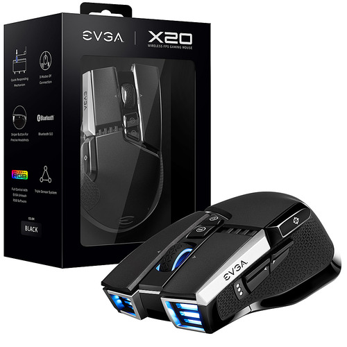 EVGA - X20 Wireless Optical Gaming Mouse
