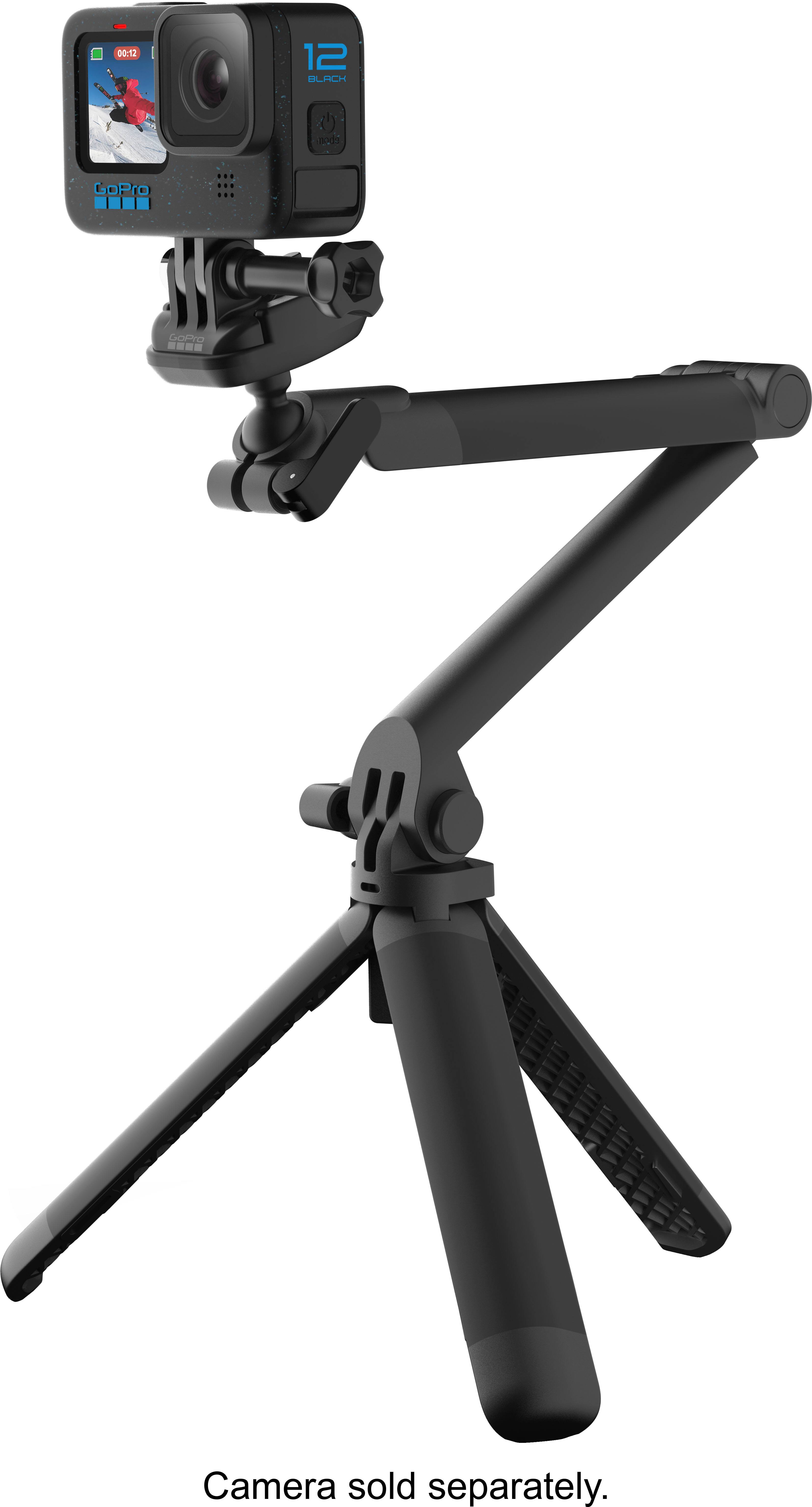 Alt View 13. GoPro - 3-Way 2.0 19.5" Tripod - Black.