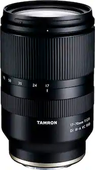 Front. Tamron - 17-70mm F/2.8 Di III-A VC RXD Standard Zoom Lens for Sony E-Mount.