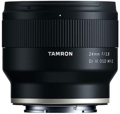 Tamron 24mm F/2.8 Di III OSD M1:2 Wide Angle Lens for Sony E Mount Tamron 24mm F/2.8 Di III OSD M1:2 Wide Angle Lens for Sony E Mount