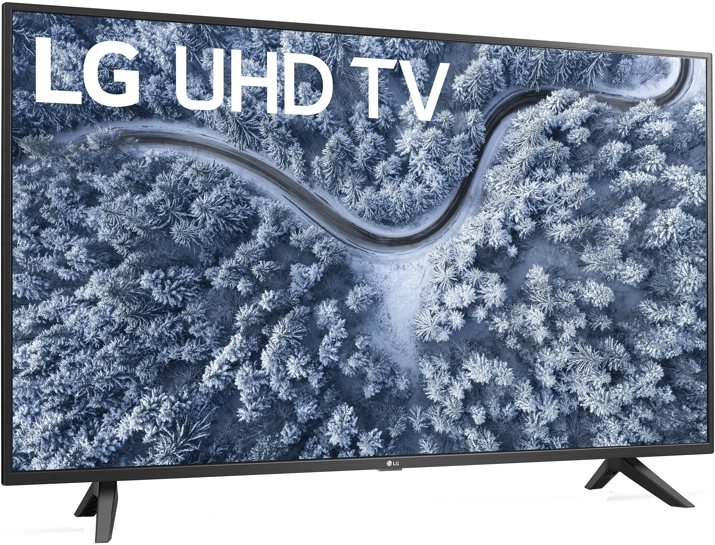 Angle View: LG - 50" Class UP7000 Series LED 4K UHD Smart webOS TV