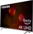 Angle. Toshiba - 75" Class C350 Series LED 4K UHD Smart Fire TV - Black.