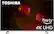 Front. Toshiba - 75" Class C350 Series LED 4K UHD Smart Fire TV - Black.