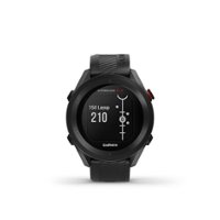 Garmin - Approach S12 GPS Smartwatch 33mm Fiber-Reinforced Polymer - Black - Front_Zoom