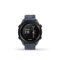 Garmin - Approach S12 GPS Smartwatch 33mm Fiber-Reinforced Polymer - Granite Blue - Front_Zoom