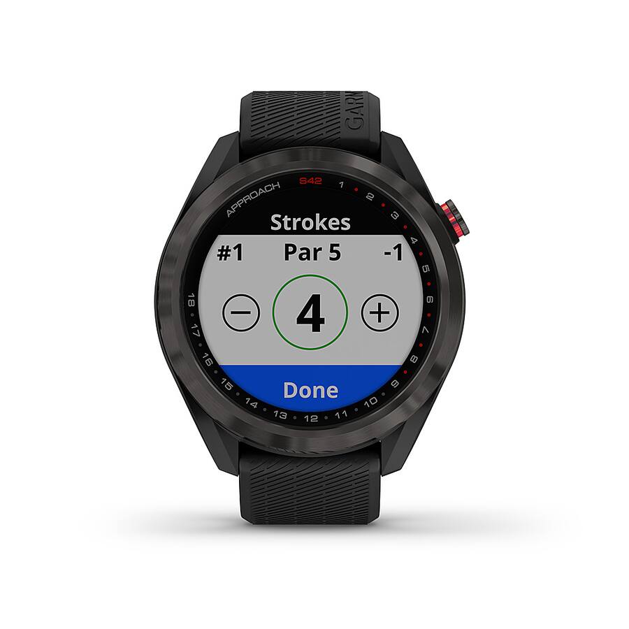 Garmin Approach S42 GPS Smartwatch 30 mm Metal Gunmetal (2021) 010 Garmin Approach S42 GPS Smartwatch 30 mm Metal Gunmetal (2021) 010