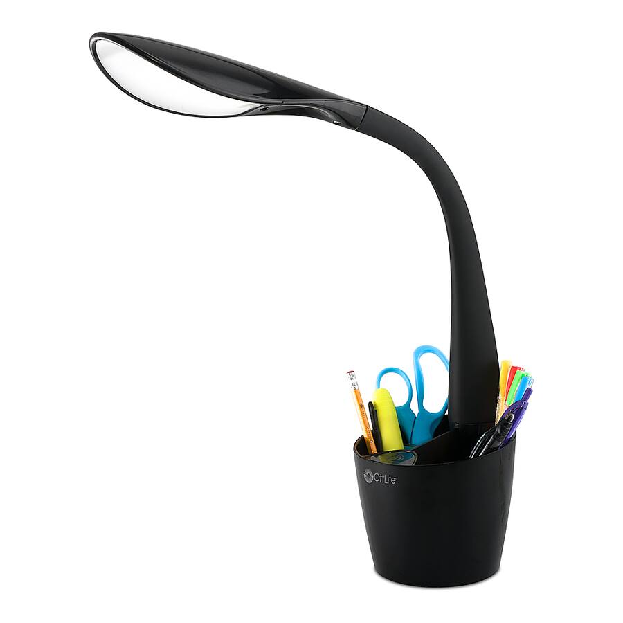 OttLite LED Desk Space Organizer White A12G59-FFP - Best Buy