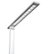 Angle Zoom. OttLite - Entice LED Desk Lamp with Wireless Charging - Silver.