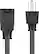 Alt View 15. Best Buy essentials™ - 6' 16ga Extension Power Cord - Black.