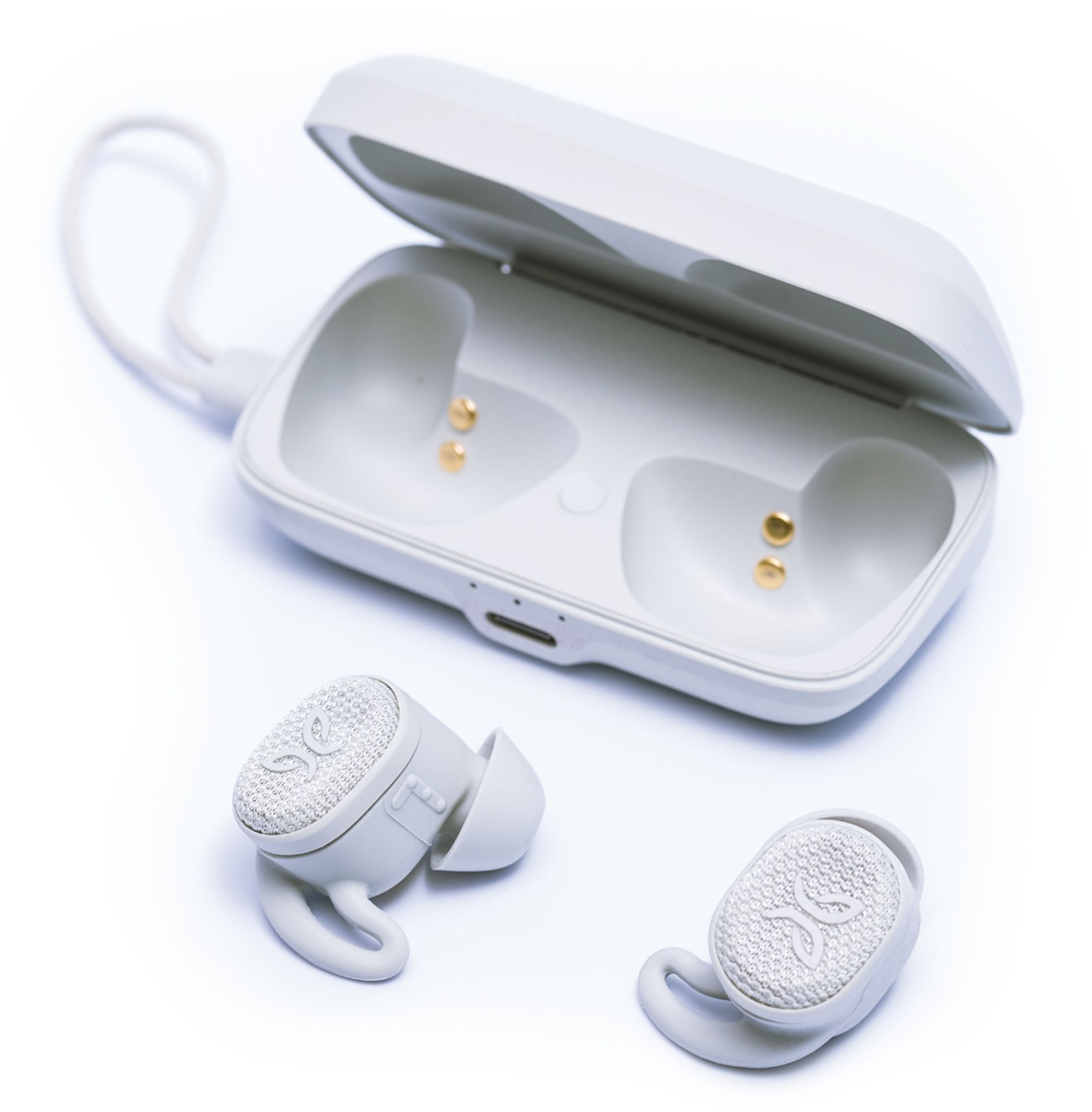 Angle View: Jaybird - Vista 2 True Wireless Noise Cancelling In-Ear Headphones - Nimbus Gray