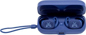 Jaybird - Vista 2 True Wireless Noise Cancelling In-Ear Headphones - Midnight Blue - Front_Zoom