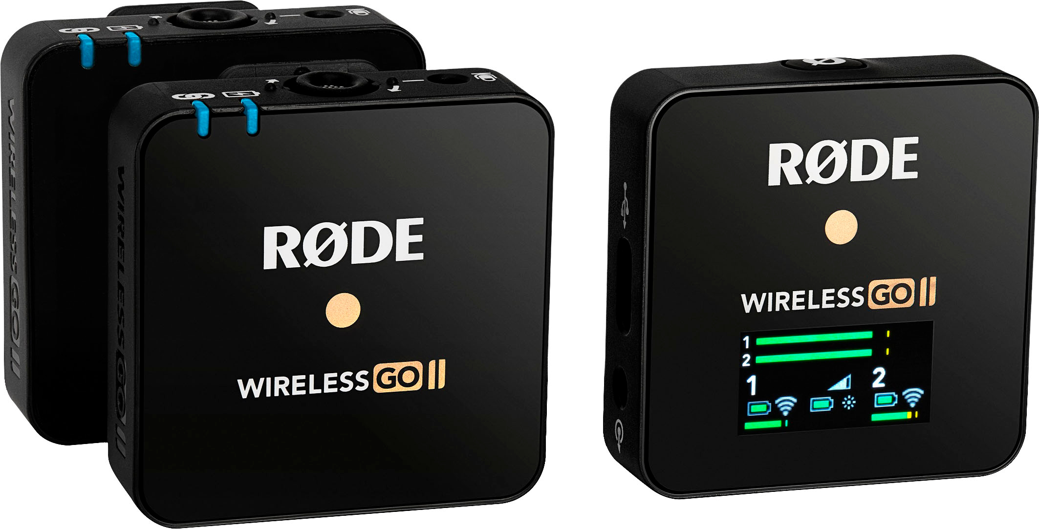 RØDE WIRELESS GO II Dual Channel Wireless Microphone System 