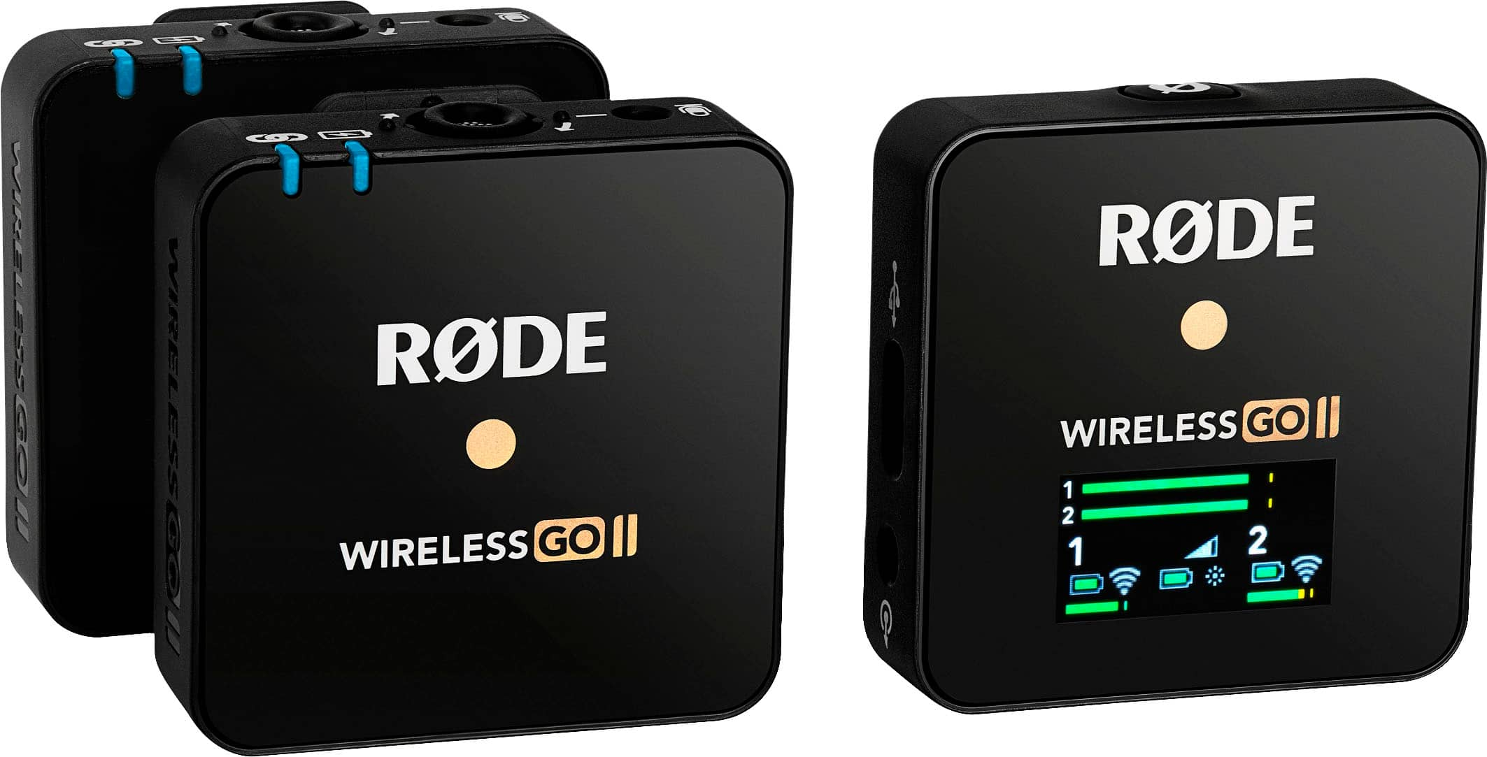 RØDE WIRELESS GO II Dual Channel Wireless Microphone System WIGOII - Best  Buy