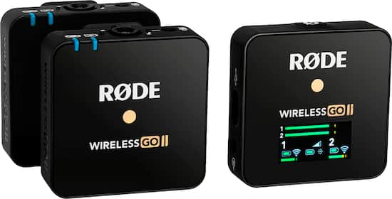 RØDE WIRELESS GO II Dual Channel Wireless Microphone System