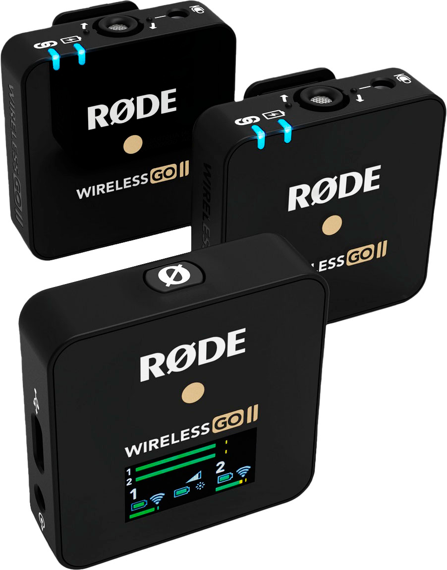 RØDE WIRELESS GO II Dual Channel Wireless Microphone System WIGOII 
