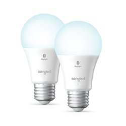 Sengled - Smart A19 LED 60W Bulbs Bluetooth Mesh Works with Amazon Alexa  (2-pack) - Daylight - Front_Zoom