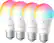 Front. Sengled - Smart A19 LED 60W Bulb Bluetooth Mesh Works with Amazon Alexa (4-Pack) - Multicolor.
