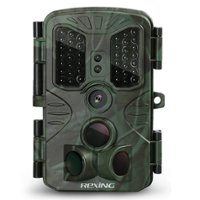 Rexing - H1 Blackhawk Trail Camera with Day and Night Ultra Fast Motion Detection - Green - Front_Zoom