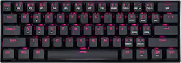 REDRAGON - K630 Dragonborn TKL Wired Gaming Mechanical Brown Switch Keyboard with Backlighting - Black