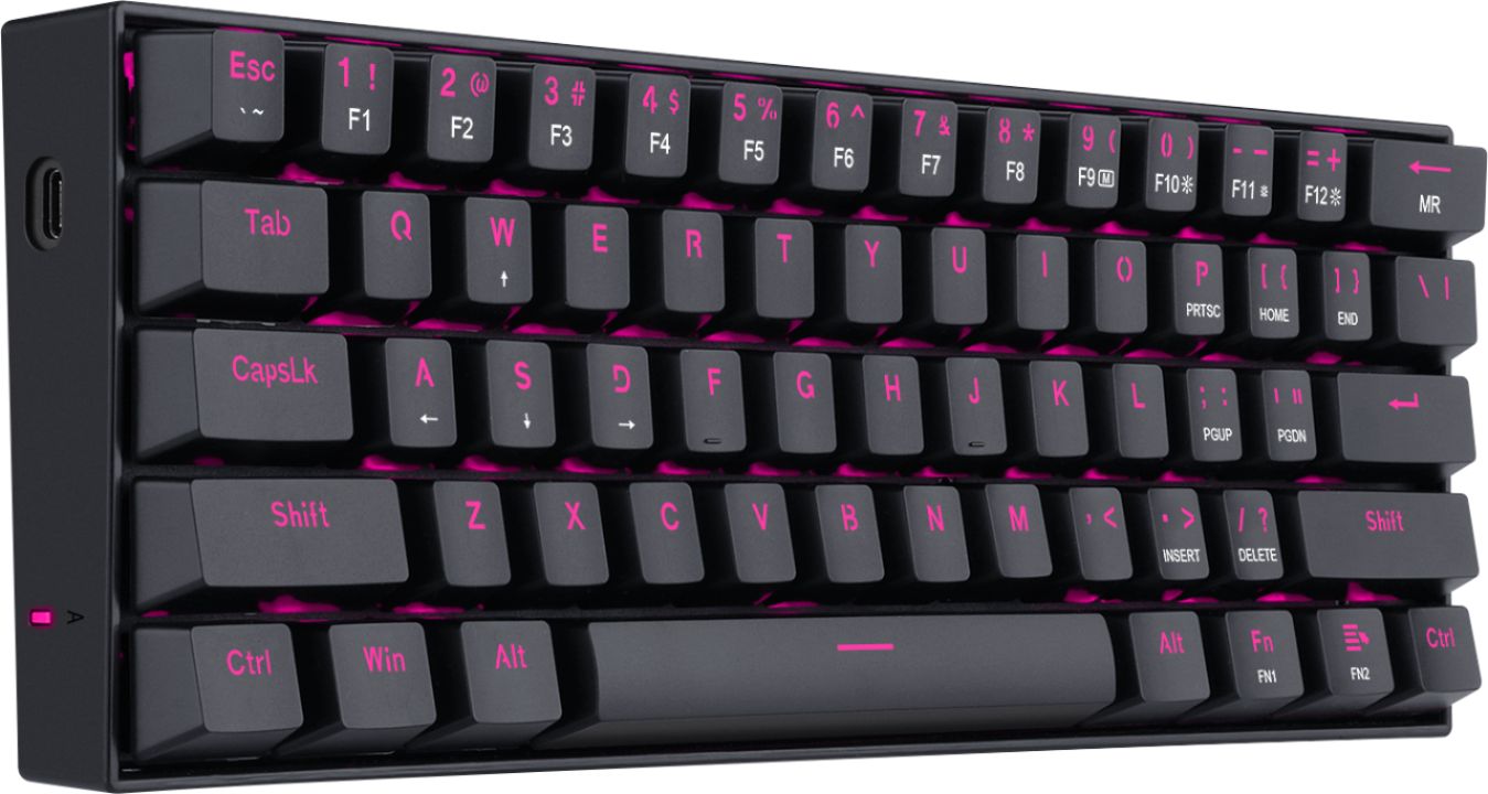Best Buy: REDRAGON K630 Dragonborn TKL Wired Gaming Mechanical Brown Switch  Keyboard with Backlighting Black K630