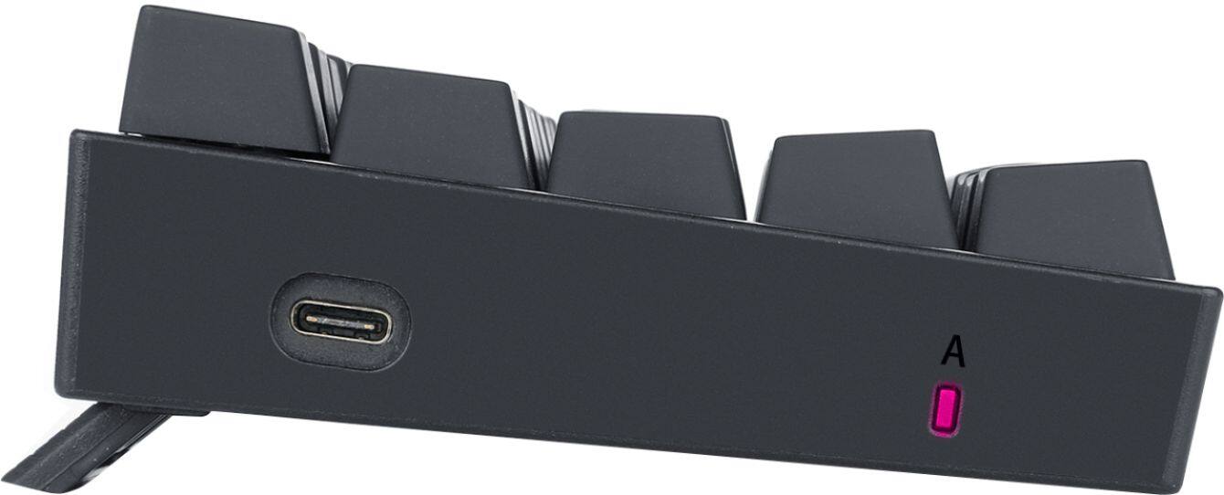 Alt View 16. REDRAGON - K630 Dragonborn TKL Wired Gaming Mechanical Brown Switch Keyboard with Backlighting - Black.