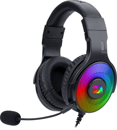 Angle. REDRAGON - H350 RGB Pandora Wired 7.1 Surround Gaming Headset - Black.