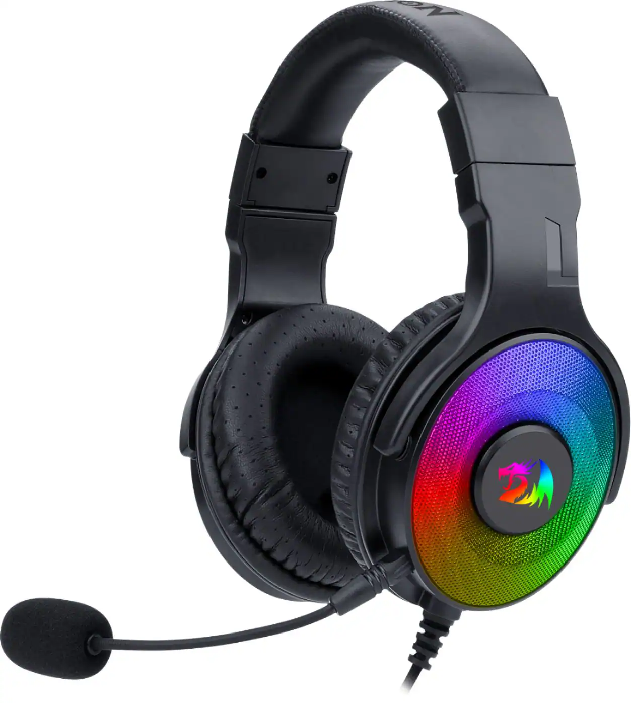 REDRAGON - H350 RGB Pandora Wired 7.1 Surround Gaming Headset - Black
