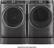 Alt View 13. GE - Washer/Dryer Laundry Pedestal - Diamond Gray.