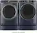 Alt View 13. GE - Washer/Dryer Laundry 7" Pedestal - Sapphire Blue.