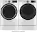 Alt View 13. GE - Washer/Dryer Laundry 7" Pedestal - White.