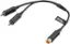Alt View 11. Best Buy essentials™ - 6" 2-Way 1-Female to 2-Male RCA Splitter - Black.