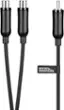 Alt View 12. Best Buy essentials™ - 6" 2-Way 1-Male to 2-Female RCA Splitter - Black.