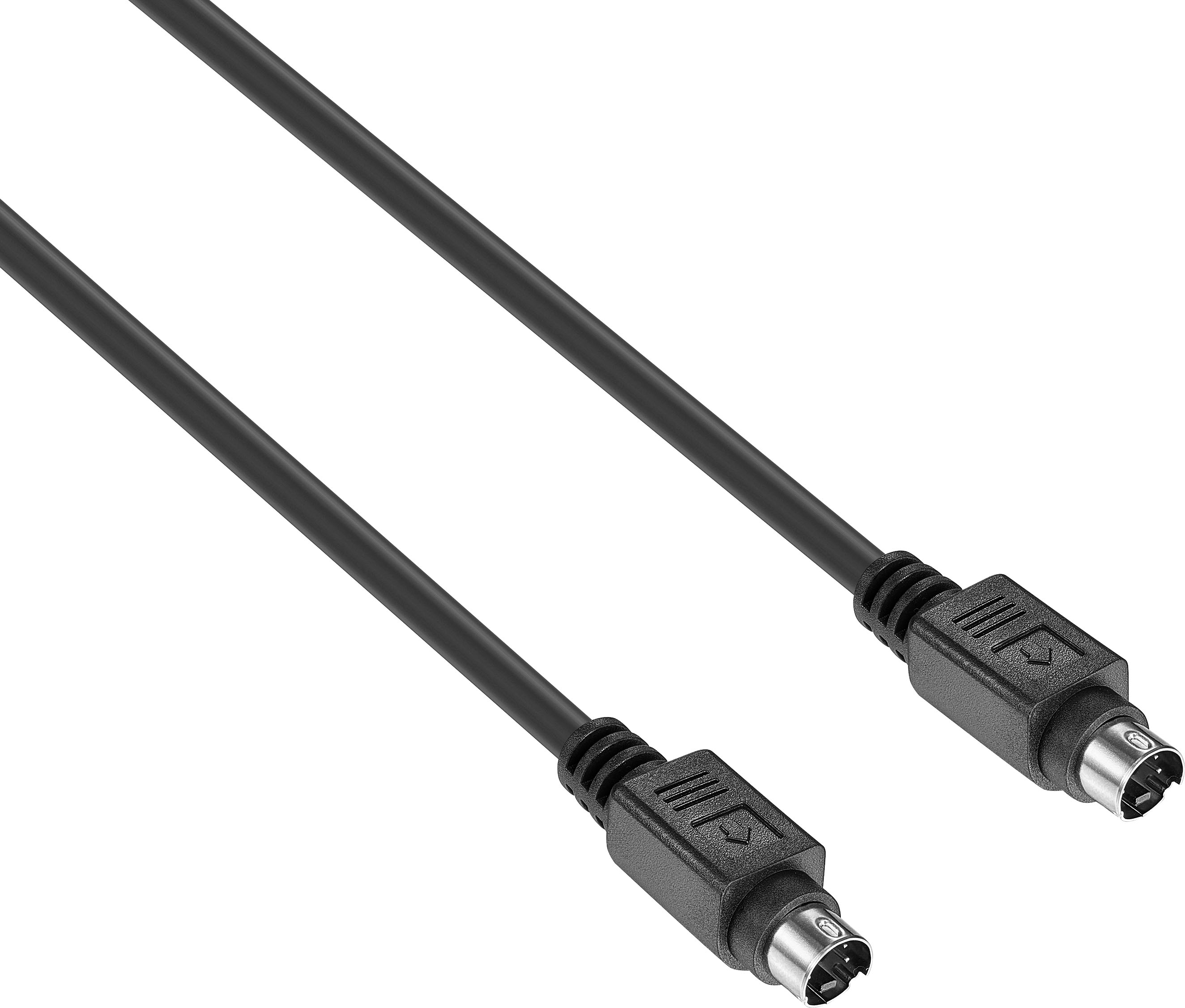 Angle View: Best Buy essentials™ - 6' S-Video Cable - Black