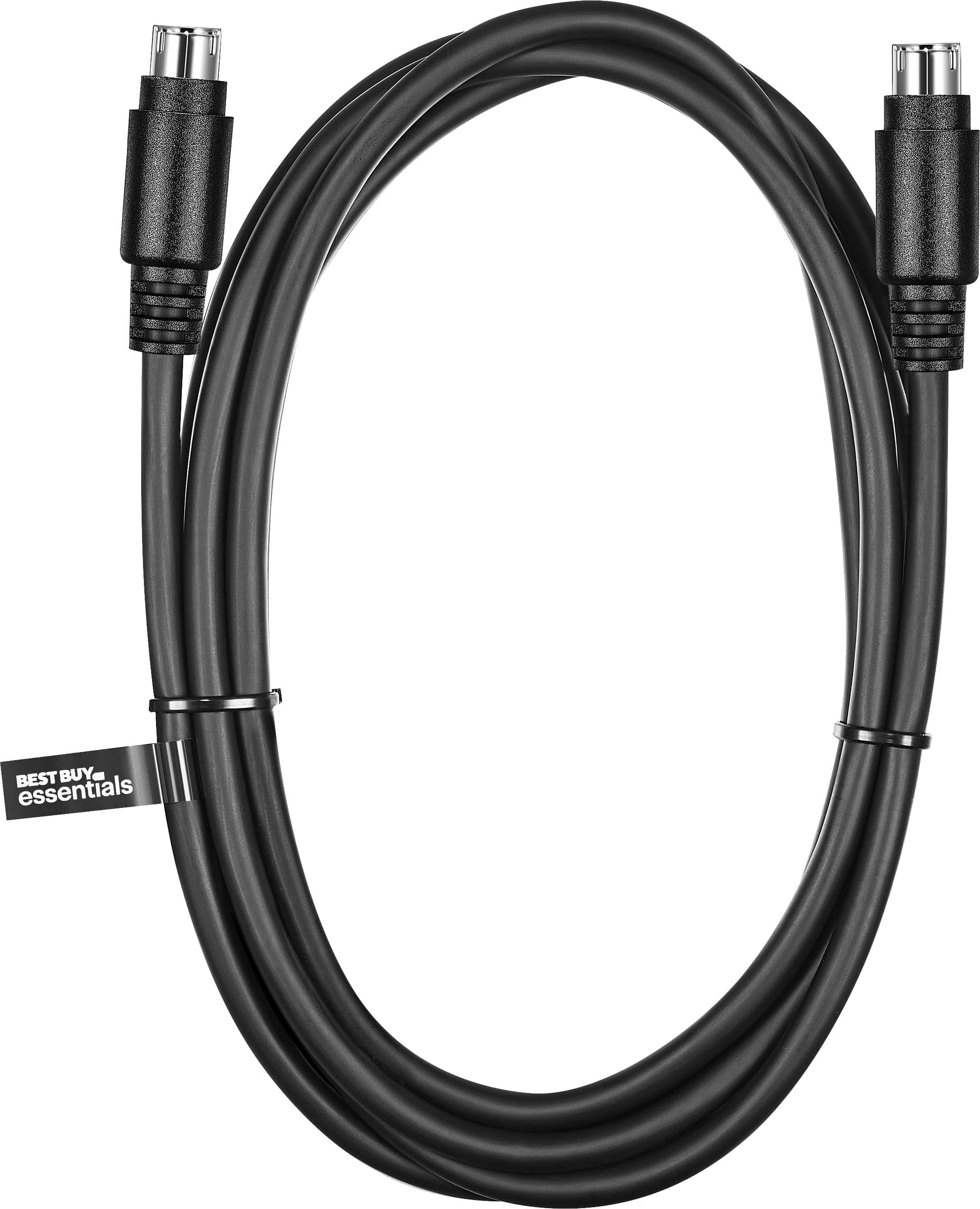Alt View 11. Best Buy essentials™ - 6' S-Video Cable - Black.
