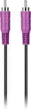 Best Buy essentials™ - 15’ RCA Cable for Subwoofers - Black
