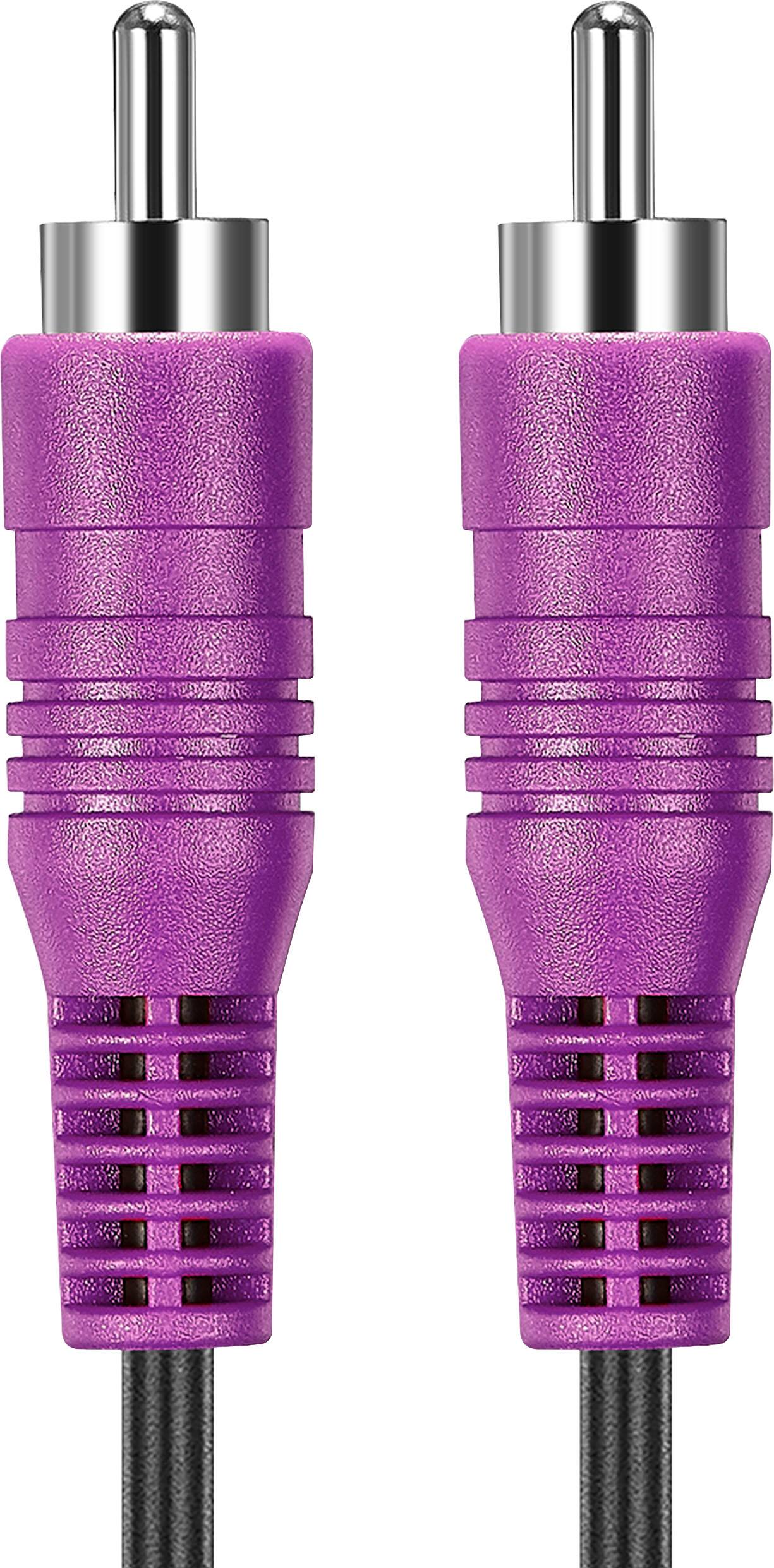 Alt View 17. Best Buy essentials™ - 15’ RCA Cable for Subwoofers - Black.