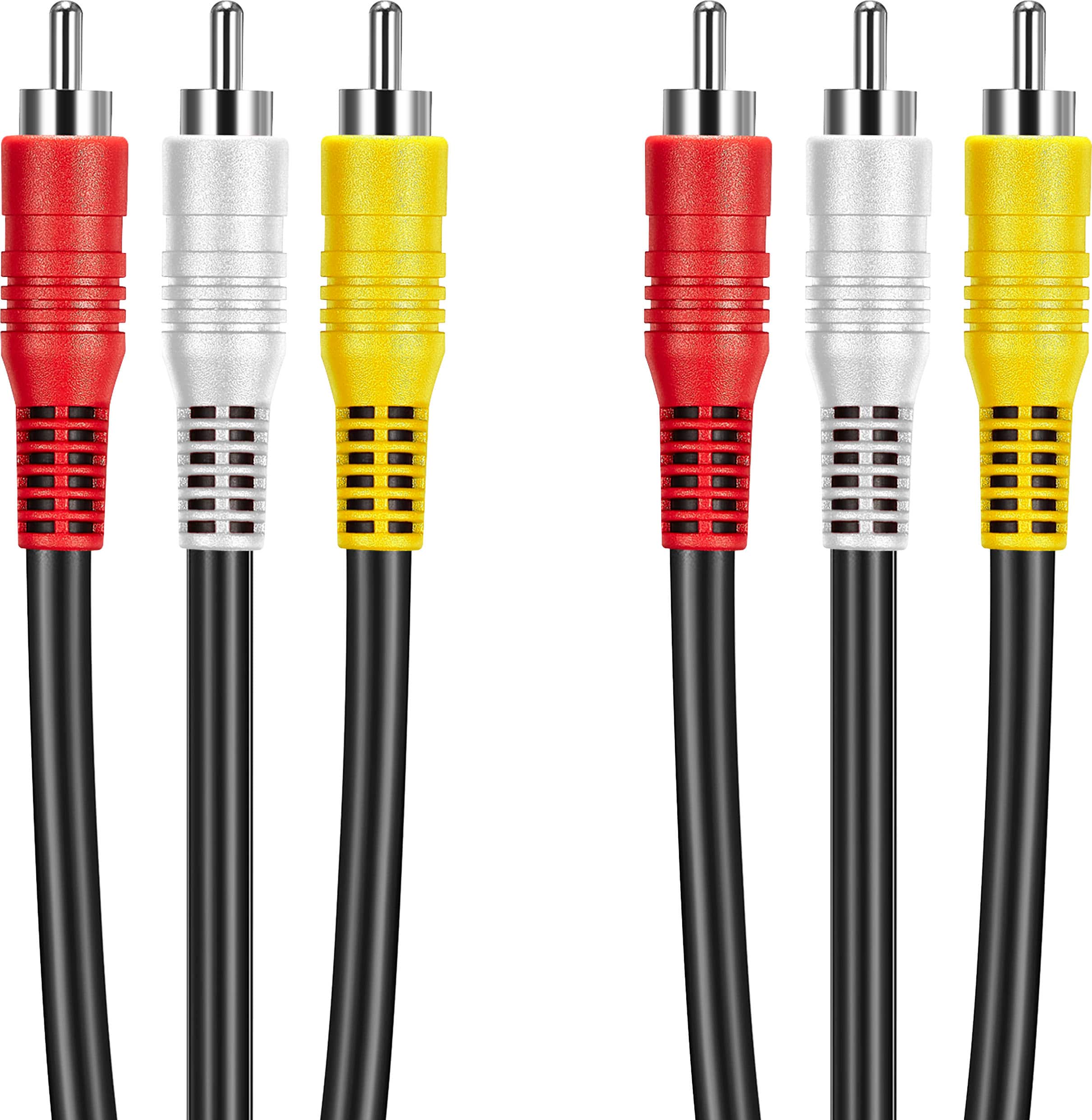 Alt View 17. Best Buy essentials™ - 12' Composite A/V Cable - Black.