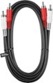 Alt View Zoom 14. Best Buy essentials™ - 6' Stereo Audio RCA Cable - Black.