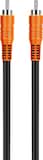 Best Buy essentials™ - 6' Coaxial A/V Cable - Black