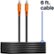 Alt View Zoom 18. Best Buy essentials™ - 6' Coaxial A/V Cable - Black.
