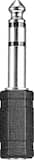 Best Buy essentials™ - Female 3.5 mm to Male 1/4" Audio Adapter - Black