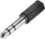 Alt View 11. Best Buy essentials™ - Female 3.5 mm to Male 1/4" Audio Adapter - Black.