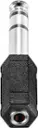 Alt View 14. Best Buy essentials™ - Female 3.5 mm to Male 1/4" Audio Adapter - Black.