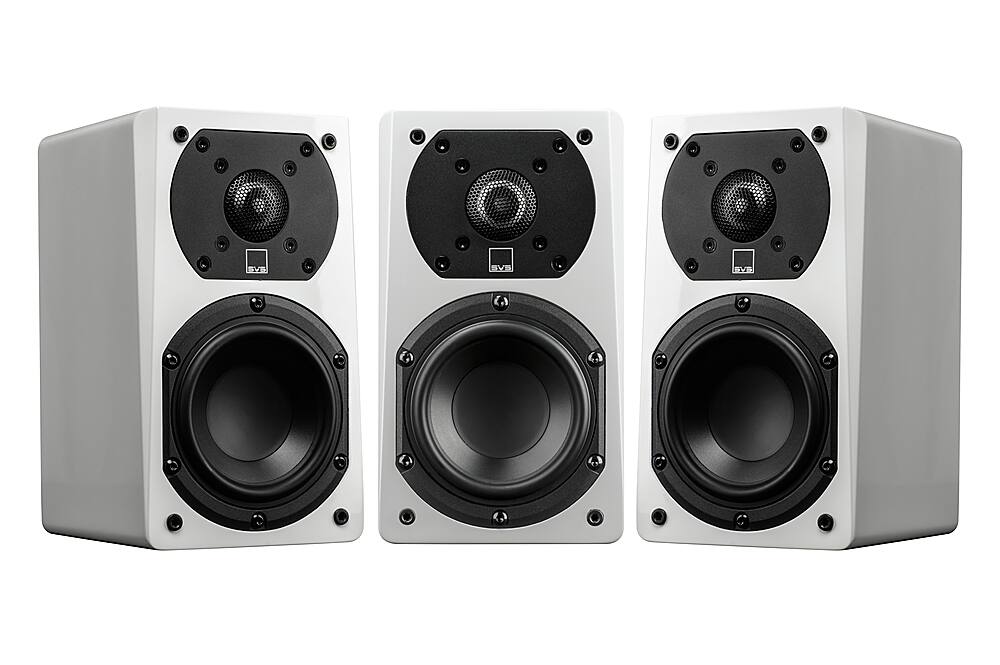 Alt View 11. SVS - Prime Satellite 5.1 Speaker System - White Gloss.