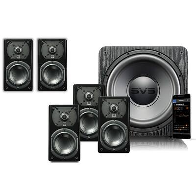 SVS Prime Satellite Speaker System Black Ash PRIME SATELLITE