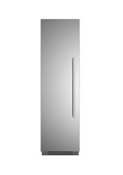 Bertazzoni - 12.64 Cu. Ft. Built-in Freezer Column with intuitive temperature controls. - Stainless steel - Front_Zoom